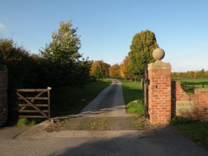 Tickton Hall Entrance